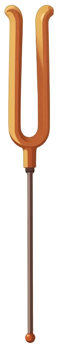 Two tuning forks